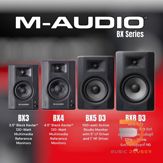 M audio bx best sale d3